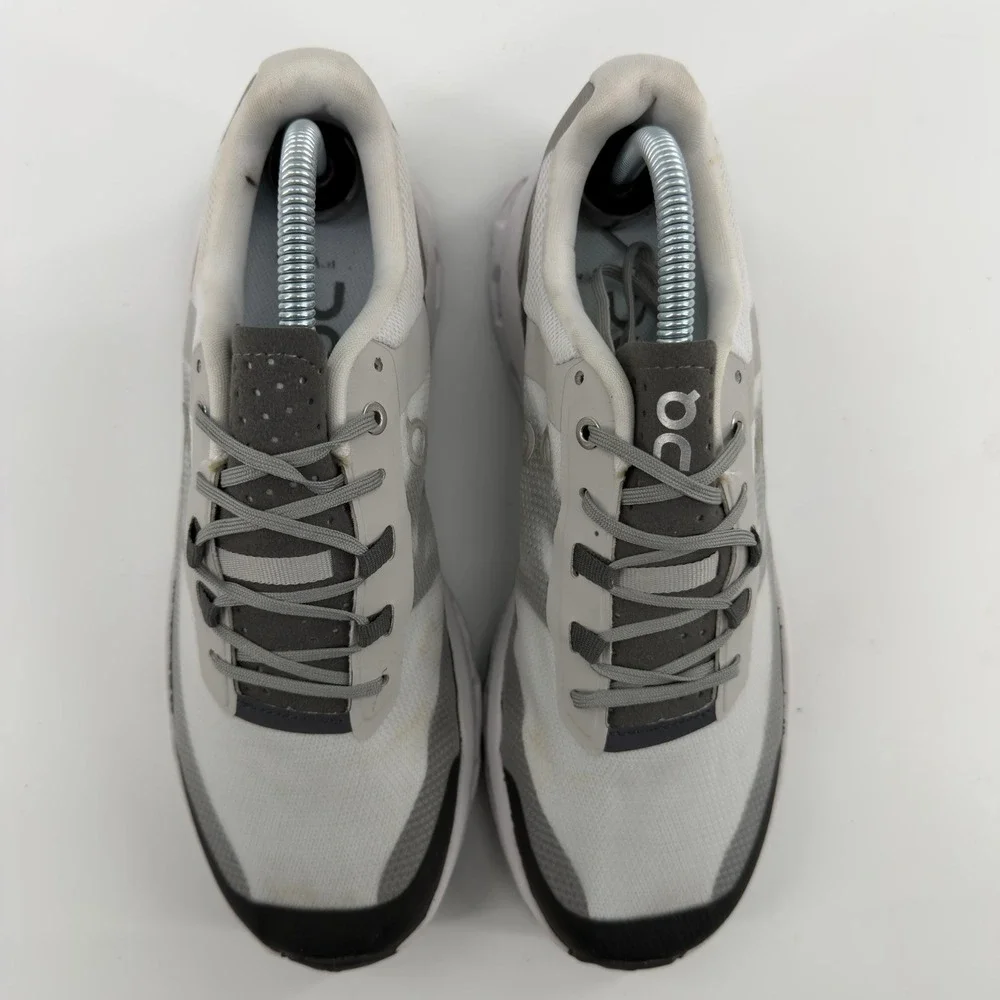 On Running Cloudvista Glacier Black Running Shoes Mens 8 Trail Sneakers